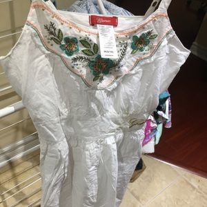 Youth Girls white Guess dress 8-10